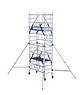 ONE TOWER XL PRO Carbon platform 75x165x5,2 meter werkhoogte Euro Scaffold ONE TOWER XL PRO Carbon platform 75x165x5,2 meter werkhoogte