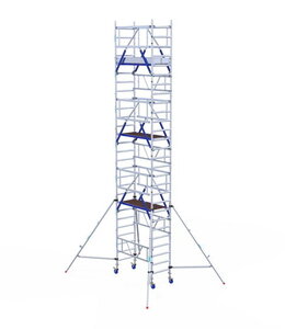 Euro Scaffold ONE TOWER XL PRO Carbon platform 75x165x8,2 meter werkhoogte ONE TOWER XL PRO Carbon platform 75x165x8,2 meter werkhoogte
