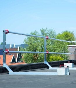 Euro Scaffold SGS Prime dakrandbeveiliging inklapbare staander SGS Prime dakrandbeveiliging inklapbare staander