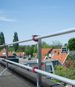 Euro Scaffold SGS Prime dakrandbeveiliging Leuningbuis 3m SGS Prime dakrandbeveiliging Leuningbuis 3m