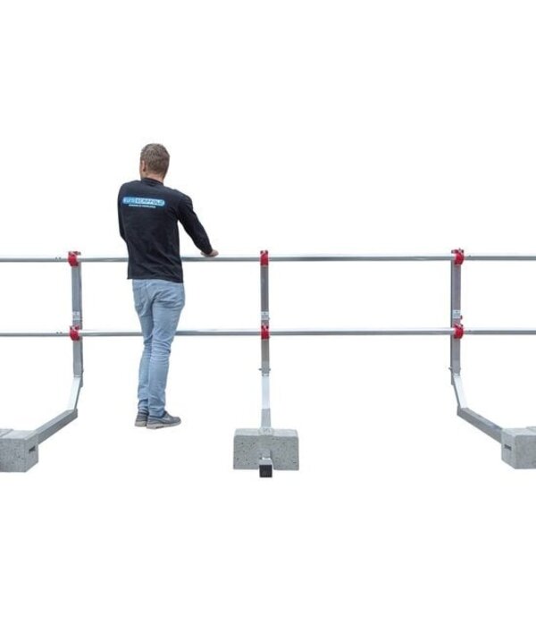 Euro Scaffold SGS Prime dakrandbeveiliging Leuningbuis 3m