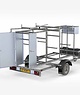 Steigeraanhanger 305 cm afsluitbaar Euro Scaffold Steigeraanhanger 305 cm afsluitbaar
