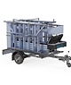 Steigeraanhanger 250 cm afsluitbaar 1350 Kg geremd Euro Scaffold Steigeraanhanger 250 cm afsluitbaar 1350 Kg geremd