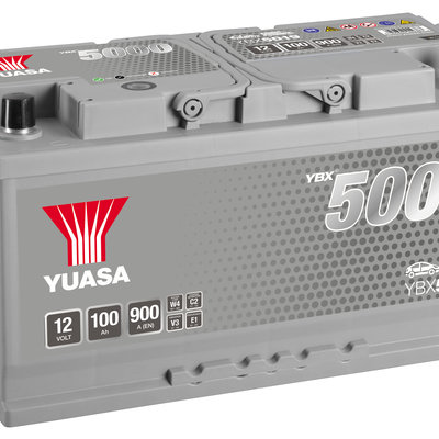 Yuasa YBX5000 Silver High Performance Accu