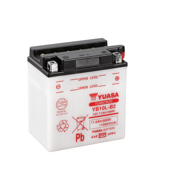 Yuasa YB10L-B2 12V 11Ah Yumicron Motor Accu