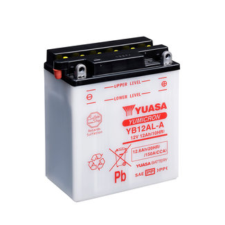 Yuasa YB12AL-A 12V 12Ah Yumicron Motor Accu