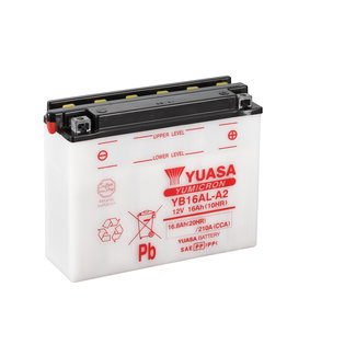 Yuasa YB16AL-A2 12V 16Ah Yumicron Motor Accu