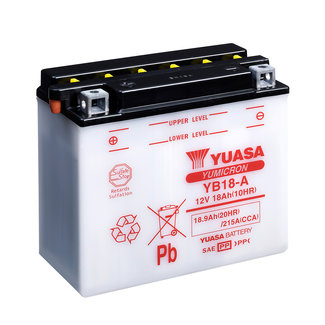 Yuasa YB18-A 12V 18Ah Yumicron Motor Accu