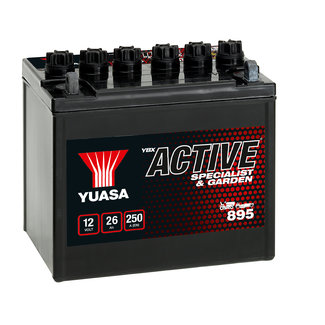 Yuasa 895 12V 26Ah YBX Active Specialist & Garden accu