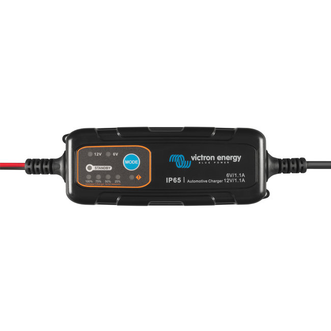 Victron acculader IP65 6V/12V-1,1A met DC stekker