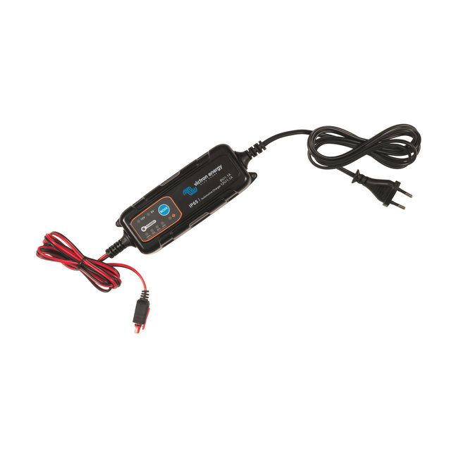 Victron acculader IP65 6V/12V-1,1A met DC stekker