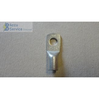 Kabelschoen 25 mm² met M8 oog