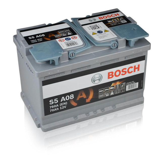 Bosch S5 A08 12V 70Ah 760 EN AGM Start-Stop Accu