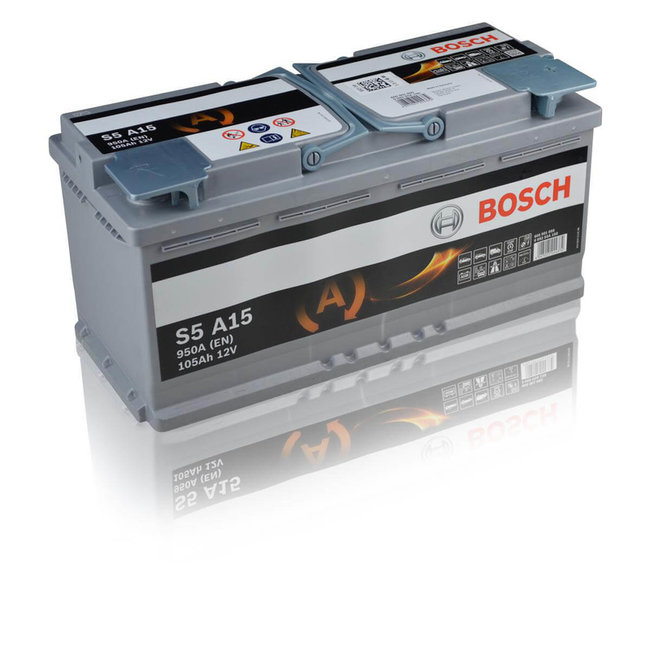 Bosch S5 A15 12V 105Ah 950 EN AGM Start-Stop Accu