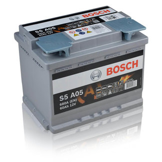 Bosch S5 A05 12V 60Ah 680 EN AGM Start-Stop Accu