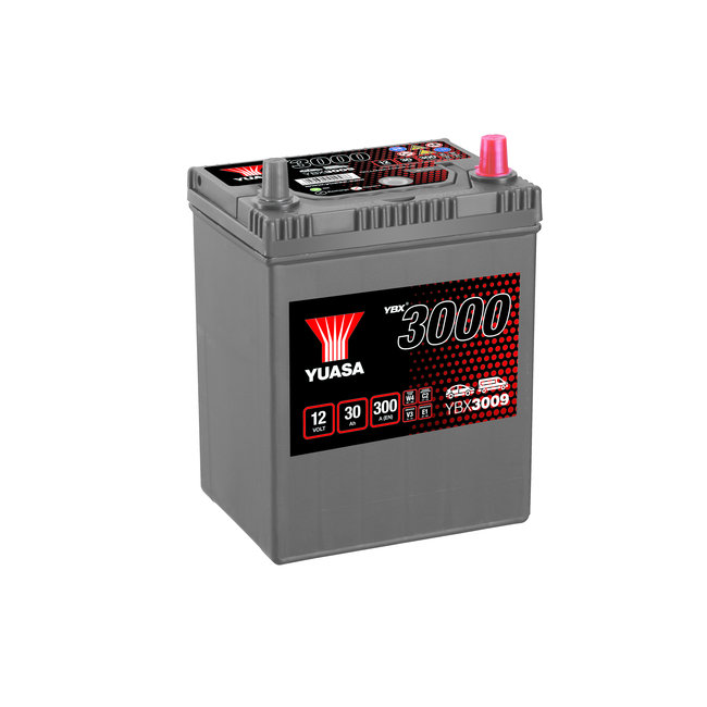 Yuasa YBX3009 12V 30Ah 300A SMF Accu