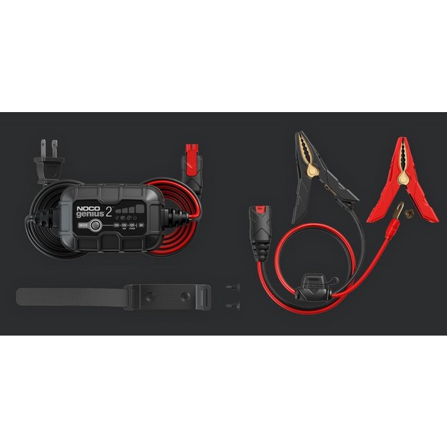 Noco Genius 2 acculader en druppellader 6V/12V 2A