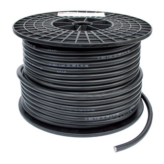 Accukabel dubbel geïsoleerd 1 x 70mm² zwart (per meter)