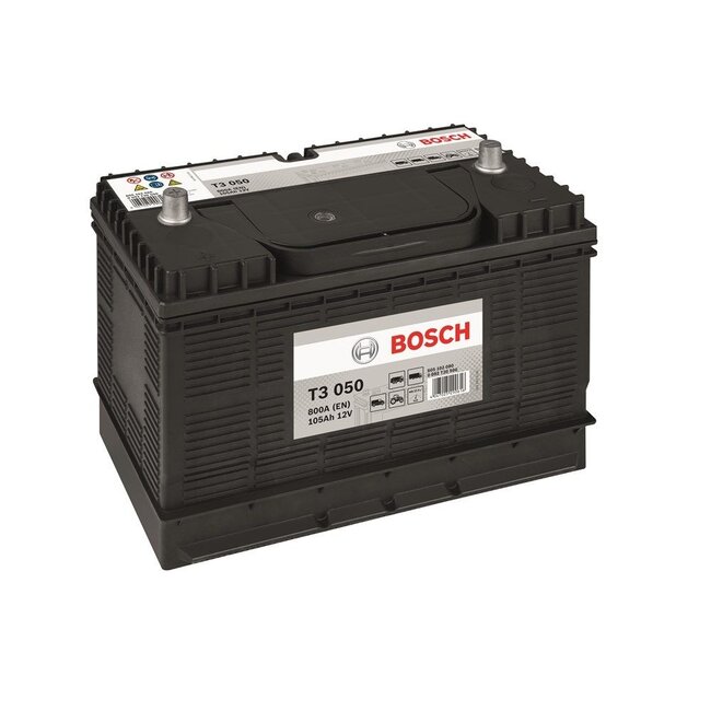 Bosch T3 050 12V 105Ah 800A Heavy Duty Start Accu