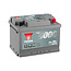 Yuasa YBX5075 12V 60Ah 640A Silver High Performance Accu