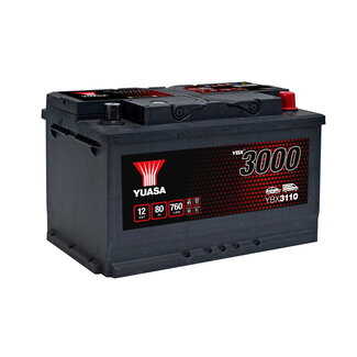 Yuasa YBX3110 12V 80Ah 760A SMF Accu