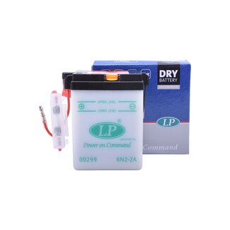 Landport 6N2-2A 6V 2Ah Conventionele Motor Accu