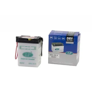 Landport 6N2-2A-4 6V 2Ah Conventionele Motor Accu