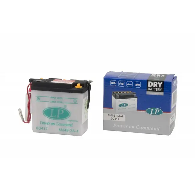Landport 6N4B-2A-4 6V 4Ah Conventionele Motor Accu