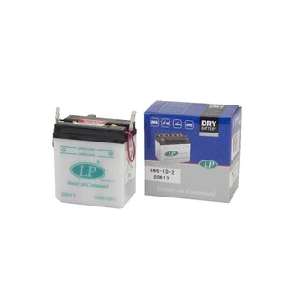 Landport 6N6-1D-2 6V 6Ah Conventionele Motor Accu