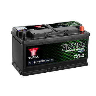 Yuasa L36-AGM 12V 95Ah 850A YBX Active Leisure en Marine AGM Accu