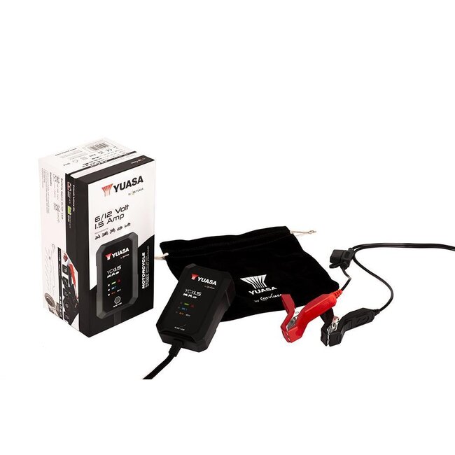 Yuasa YCX1.5 Smart 6/12V 1.5A motorfiets acculader