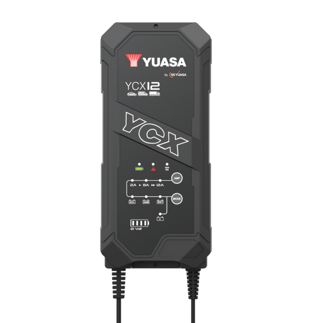 Yuasa YCX12 Smart 12V 12A acculader