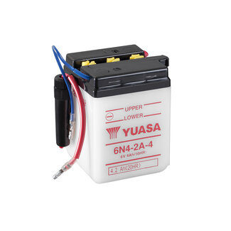 Yuasa 6N4-2A-4 6V 4Ah Conventionele Motor Accu