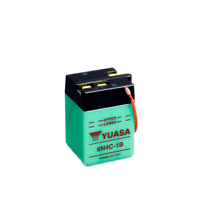 Yuasa 6N4C-1B 6V 4Ah Conventionele Motor Accu