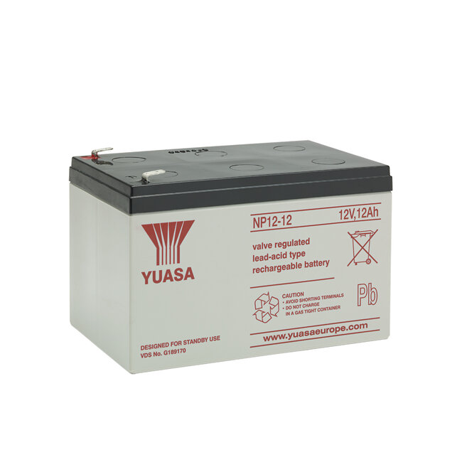 Yuasa NP12-12 Loodaccu 12V 12Ah