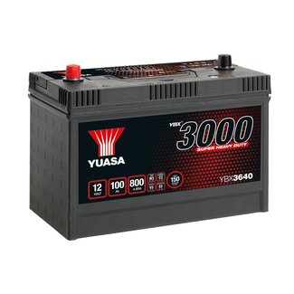 Yuasa YBX3640 12V 100Ah 800A SHD Accu