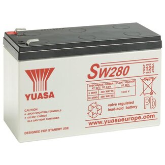 Yuasa SW280 High Rate Loodaccu 12V 9Ah