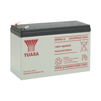 Yuasa NPW45-12 High Rate Loodaccu 12V 7.5Ah