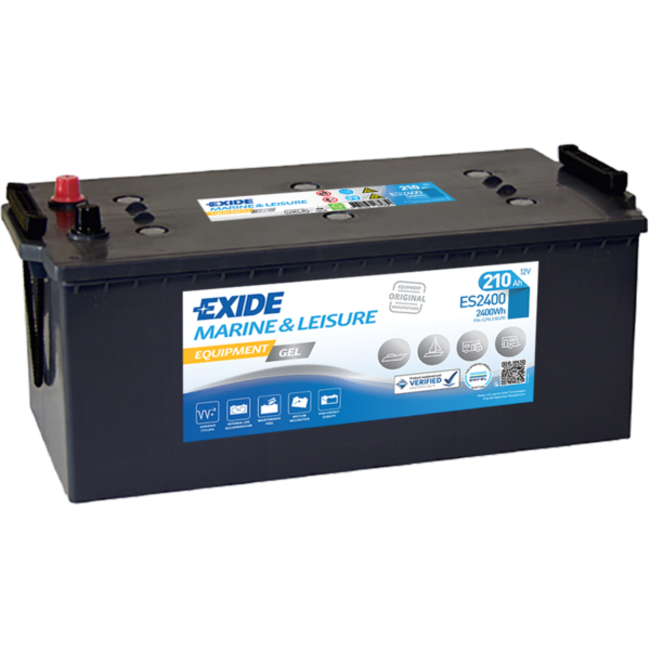Exide ES2400 G210 Equipment Gel 12V 210Ah 2400Wh