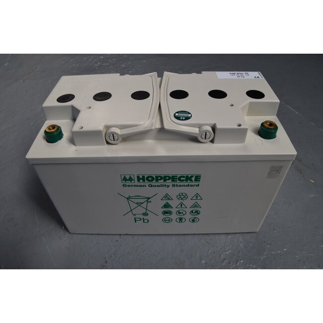 Hoppecke 12 TB 70 trak bloc deep cycle AGM accu 12V 70Ah C5