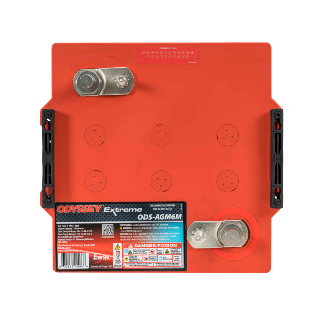 ODS-AGM6M PC2250 Extreme AGM accu 12V 126Ah