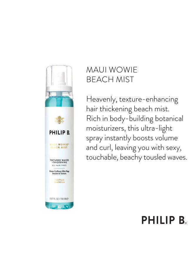Maui Wowie Volumizing & Thickening Beach Mist - PHILIP B.