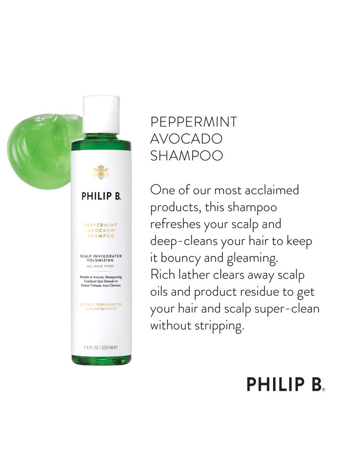 Peppermint Avocado Shampoo - PHILIP B.