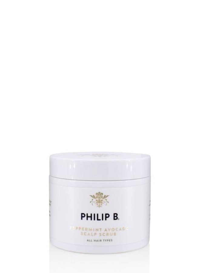 Peppermint Avocado Scalp Scrub - PHILIP B.