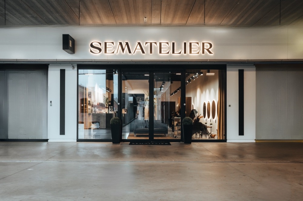 Gevel van atelier SEMATELIER Gent - Dok Noord