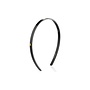 Acetate Headband Black/White Small