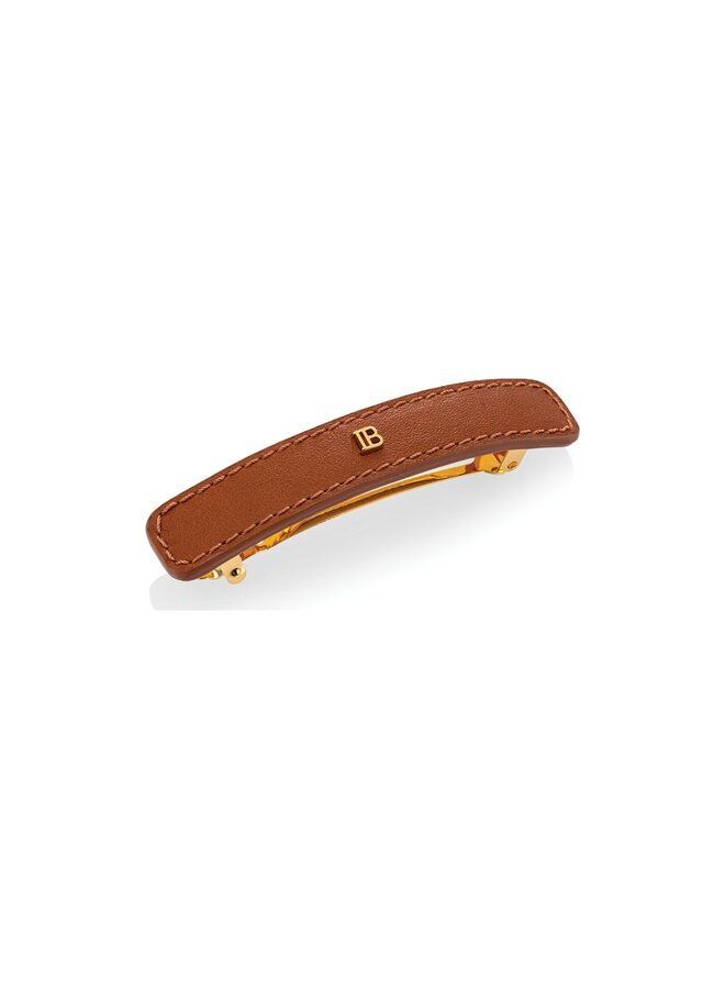 Riviera Barrette Large - Cognac