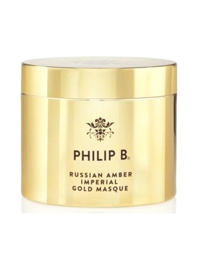 Russian Amber Imperial Gold Masque
