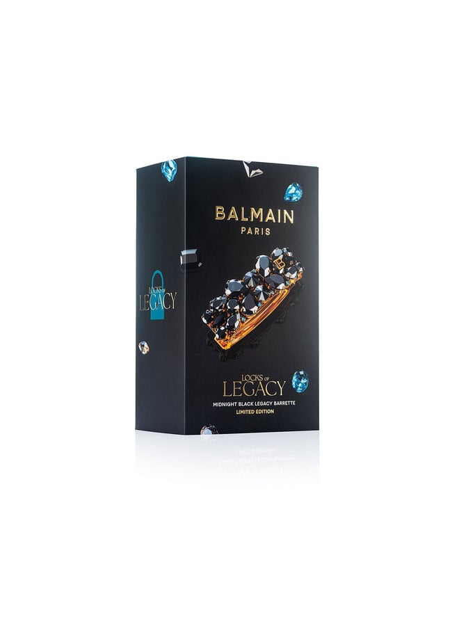 Limited Edition Midnight Black Barrette