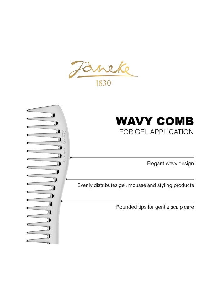 Wavy Comb Chrome - Jäneke